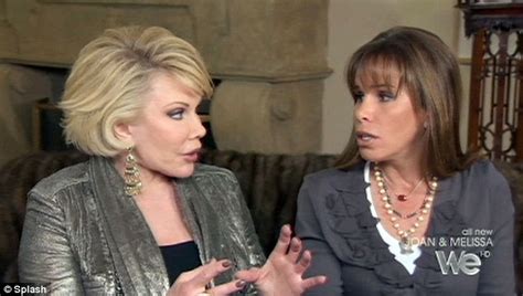 joan rivers naked|Joan Rivers barges in on daughter in the shower and takes .